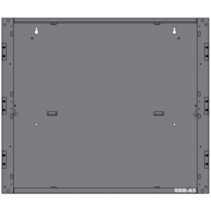 Backbox para Panel de Alarma Contra Incendio / Acero Calibre 16 / 1 Nivel / 25.41 x 20.31 x 5.50 pulgadas (64.5 x 51.6 x 14 cm) / Compatible con Serie CAB-5