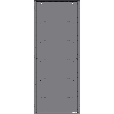 Caja Trasera para Gabinete de Panel de Alarma Contra Incendio / Cinco Niveles / Acero Calibre 16 / 25.41 x 58.96 x 5.50 pulgadas (64.5 x 149.8 x 14 cm) / Compatible con Baterías 26 Ah