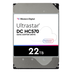 Disco Duro Data Center / 22 TB / 7200 RPM / SATA 6 Gb/s - SAS 12 Gb/s / HelioSeal / OptiNAND / 512 MB Buffer / 2.5M Horas MTBF