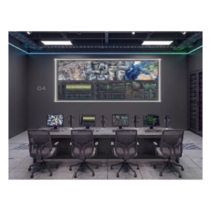Videowall 3x2 / 6 Pantallas 55" Full HD / Bisel 3.5 mm / Decodificador 16 Salidas HDMI 4K / 256 Canales / Montaje de Pared / Operación 24/7