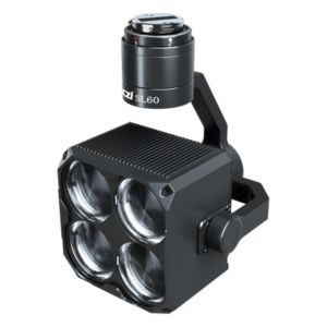Lámpara Estroboscópica para Drones / 90W / 4 Colores RGBY / Ángulo 17° / 800 g / PSDK DJI