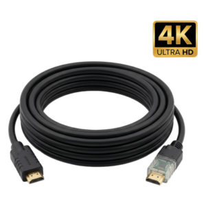 Cable HDMI Activo / 4K@60Hz 4:4:4 / 18 Gbps / 25 m / 82 ft / HDR / Triple Blindaje / K-Lock / UL CL3