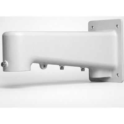 Soporte de Pared para Cámara Bala / Aluminio / Rosca 1-1/2" NPT / Interior y Exterior / Perfil Compacto 222.7 mm (8.77 in)