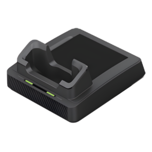 Cuna de Carga para PDA / Carga Simultánea Dispositivo y Batería / Entrada AC 100-240V / Salida DC 12V 2A / 0°C a 55°C