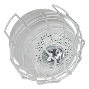 Protector de Rejilla Anti-Vandalismo / 8.55"x8.55"x6.23" (217x217x158 mm) / Alambre Acero Calibre 9 / Montaje Superficie Techo / Uso Interior