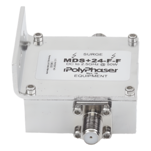 Protector RF Coaxial / 75 Ohm / +24VDC / F Hembra / 300 MHz - 2.5 GHz / 50W