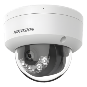 Cámara Domo IP / 8 Megapixel (4K) / Dual Light 30 m (98.4 ft) / Lente 2.8 mm / 113° / AcuSense Lite / IP67 / PoE