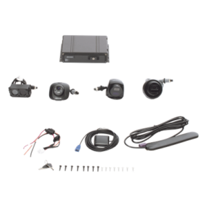 Kit DVR Móvil / 4 Canales TURBOHD 1080P / 4G y GPS Integrados / Almacenamiento Dual SD 512 GB / IP68