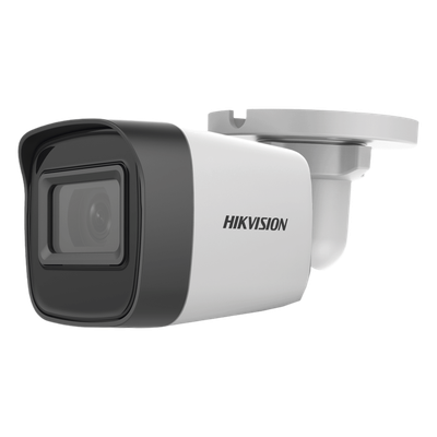Cámara Bala TurboHD / 5 Megapixel / Lente 2.8 mm / 4 Tecnologías Seleccionables / IR EXIR 30 m (98.4 ft) / IP67 / dWDR