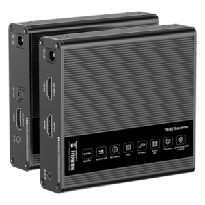Extensor HDMI / 4K@60Hz / Sin Compresión / Cero Latencia / 70 m (229.7 ft) / Cat 6/6a/7 / PoC / IR Bidireccional / HDR10