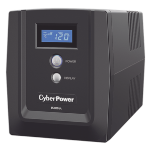 UPS de 1500 VA/900 W, Topología Línea Interactiva, Entrada 120 Vca NEMA 5-15P, y 8 Salidas NEMA 5-15R, Con Regulador de Voltaje (AVR)