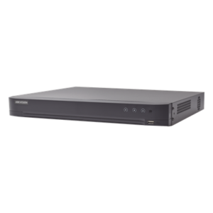 DVR 8 Canales TurboHD + 8 Canales IP / 8 Megapixel (4K) / Acusense (Evita Falsas Alarmas) / Audio por Coaxitron / 1 Bahía de Disco Duro / 8 Entradas de Alarma / 4 Salidad de Alarma / H.265+