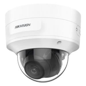 Cámara Domo IP / 8 Megapixel (4K) / Lente Motorizado 2.7-13.5 mm / IR EXIR 40 m (131.2 ft) / DarkFighter / Audio y Alarma I/O / PoE+ / IP66 / IK10