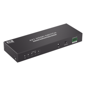 Conmutador HDMI / 4 Entradas 1 Salida / 8K@60Hz / 48 Gbps / HDMI 2.1 / Control IR y RS-232
