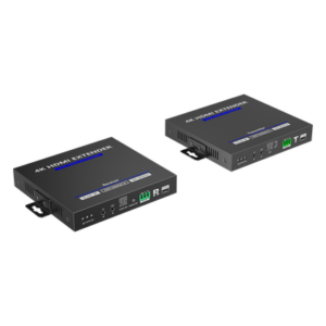 Extensor HDMI sobre IP / 4K@60Hz / Cero Latencia / 100 m (328 ft) / IR Bidireccional / RS-232 / ARC / Salida Loop / IPColor