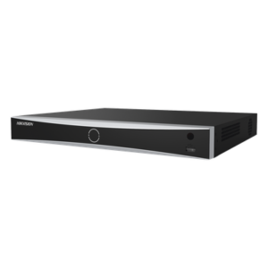 (ACUSENSE / Evita Falsas Alarmas) NVR 12 Megapixel (4K) / Reconocimiento Facial / 8 Canales IP / Base de Datos / 8 Puertos PoE+ / 2 Bahías de Disco Duro / Switch PoE 300 mts Modo Extendido