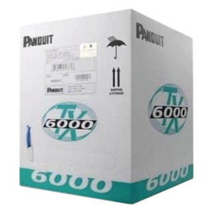 Cable UTP / Categoría 6 Mejorado / 23 AWG / 305 m (1000 ft) / 4 Pares / LSZH / Cobre Sólido