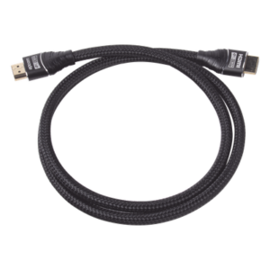 Cable HDMI Ultra-Resistente Redondo de 1m (3.2 ft) Optimizado para Resolución 4K ULTRA HD