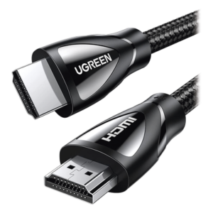 Cable HDMI 2.1 de Nylon Trenzado / 1 Metro (3.28 Pies) / 8K@60Hz/4K@120Hz / 48 Gbps / eARC / HDR10+ / Dolby Vision / Dolby Atmos / VRR / ALLM / HEC / 3D
