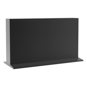 Gabinete Pedestal para Videowall / 55" / Acero SPCC / 75 kg / Altura 80 cm (31.5 in)