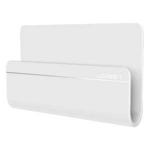Soporte de Pared Adhesivo / Compatible Dispositivos 165×81×26.5 mm / Adhesivo 3M / Gestión de Cables / Material ABS / Color Blanco