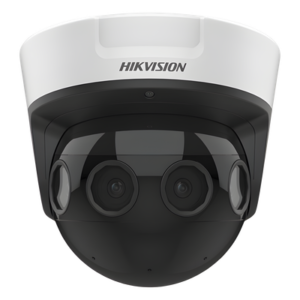 PanoVu Series / Vista Panorámica 180° / 16 Megapixel en Total / 4 Lentes 2.8 mm (4 Lentes 4 Megapixel) / 20 mts IR / Exterior IP67 / IK10 / 12 Vcc / PoE+ / Micro SD