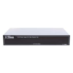 (SOLO RECEPTOR) TRANSCEPTOR ACTIVO DE 16 CANALES / VIDEO+PODER en un solo Cable UTP / 150 metros en 4K, 200 metros en 5 MP/ Envía 36 Vcc y Recibe 12 Vcc / TODO INCLUIDO PARA RACK / HD-TVI/CVI/AHD/CVBS / SIN RUIDO / INSTALACIÓN LIMPIA.