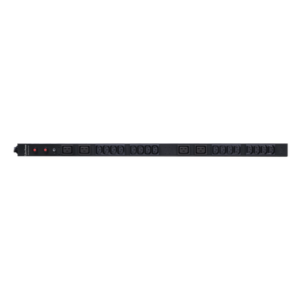 PDU Básico para Distribución de Energía, Entrada 200-230 Vca NEMA L6-30P, Con 16 Tomas C13 y 4 C19, de Instalación Vertical, 30 Amp, 220 Vca