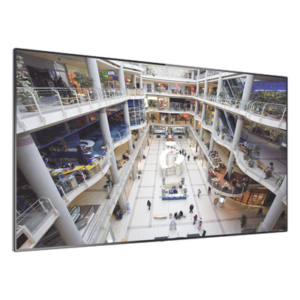 Pantalla LCD de 55" / Full HD 1080p / Bisel 3.5mm / Brillo 500 cd/m² / Ángulo 178° / Video Wall 81"
