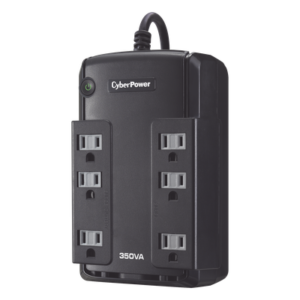 UPS Standby / 350 VA / 255 W / 6 Tomas NEMA 5-15R / Protección 810 J / Montaje en Pared