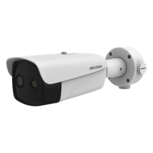 Bala IP Térmica 384 X 288 / Lente 25 mm / Termométrica / Detección de Temperatura / Detección de Fuego / Exterior IP66 / MicroSD