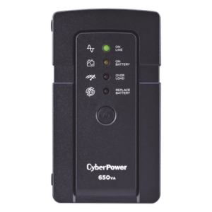 UPS de 650 VA/400 W, Topología Standby, Compacto, Entrada 120 Vca NEMA 5-15P, Con 3 Tomas Respaldo/Protección y 3 Tomas Solo Protección NEMA 5-15R