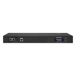 PDU ATS (Fuente Redundante Auto-transferible) Monitoreable, Para Distribución de Energía, 2 Entradas 120 Vca NEMA5-15P, Con 10 Salidas NEMA 5-15R, Horizontal 19in, 1UR