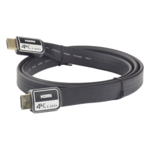 Cable HDMI Versión 2.0 Plano de 1 Metro (3.28 Pies) Optimizado para Resolución 4K Ultra HD