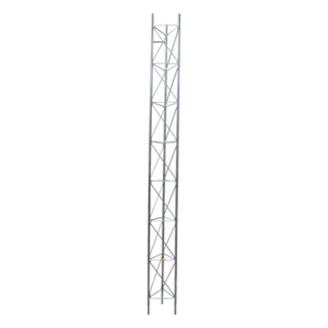 Tramo de Torre Arriostrada / 3 m (9.8 ft) x 30 cm / Galvanizado por Inmersión / Resistencia Viento 200 km/h / Carga 200 kg / Acero A-36 / Zonas Húmedas