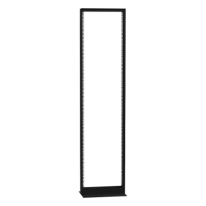 Rack 2 Postes / 45 UR / 19" EIA-310D / Carga 460 kg / Base L Anclaje a Piso / Acero Calibre 11 y 14
