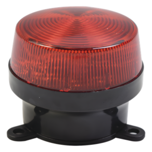 Mini Estrobo LED / 12 VCC / 150 mA / 90 Destellos por Minuto / Montaje en Panel 68 mm (2.68 in)