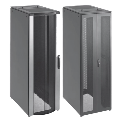 Gabinete de Telecomunicaciones / 42 UR / 600 mm (2 ft) Ancho / 1000 mm (3.3 ft) Profundidad / Flujo de Aire Pasivo / Negro