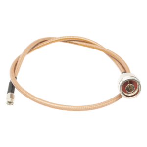Jumper Coaxial / Cable LP142 / 60 cm (1.97 ft) / N Macho a SMA Macho / Hasta 8 GHz