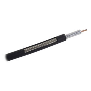 Cable Coaxial RF / 50 Ohm / Cobre Sólido / Blindaje 90 dB / Hasta 6 GHz / Factor de Velocidad 80%