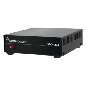 Fuente de Poder Conmutada / 13.8 VCC / 23 A Continuos / 25 A Máximo / Entrada 120/240 VCA / Diseño Compacto