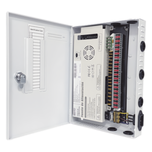 Fuente de Alimentación / 18 Canales / 20 A / 11-15 VCC / 250 W / Filtro de Ruido por Canal / Doble Ventilador
