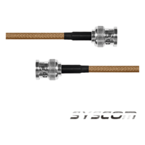 Jumper Coaxial / RG142 (LP142) / BNC Macho a BNC Macho / 60 cm (1.97 pies)