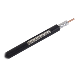 Cable Coaxial RF / 50 Ohm / RG-8/X / Blindaje 90 dB / Factor de Velocidad 84% / Baja Pérdida