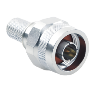 Conector N Macho / Pin Cautivo / Anillo Plegable / 0-11 GHz / 50 Ohm / Cables LMR-400, CNT-400, LP-400, RG8/U-SYS