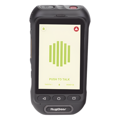 Kit de Radio PTT / Servicio Avanzado 12 Meses / GPS y Mapa / Altavoz 105 dB / Batería 3000 mAh