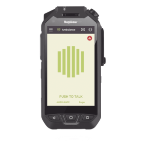 Smartphone MCPTT / Botón PTT y Selector de Canal / Altavoz 105 dB / IP68 y MIL-STD-810H / LTE Global / Batería 5000 mAh