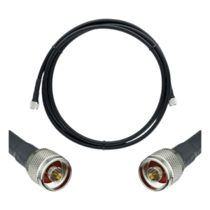 Jumper Coaxial / 50 Ohm / 9.14 m (30 pies) / N Macho-N Macho / Blindaje >90 dB / Wilson-400 Equivalente