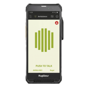 Radio PoC LTE / Pantalla HD+ 5.5" (14 cm) 500 Nits / Snapdragon 680 MCPTT / IP68 y MIL-STD-810H / Altavoz 103 dB / Android 14 / Licencia T.FLEX Smart 12 Meses