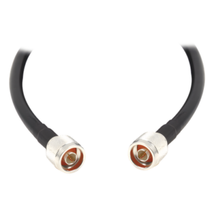 Jumper Coaxial / 3 m (9.84 ft) / Conectores N-Macho / RG-8/U LP400 / 50 Ω